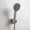 Lili 5 funkciós kézizuhany tömlővel tartóval szürke