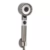 Kori 3 funkciós kézizuhany tömlővel tartóval szürke