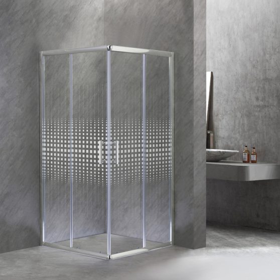 Spirit Mátrix 80x80 cm szögletes zuhanykabin zuhanytálca nélkül
