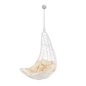 Natal Easy kerti függőfotel fehér rögzítő készlettel