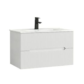 Trent 80 alsó szekrény mosdóval