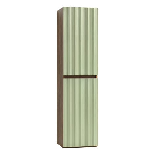 Trent függesztett oldal szekrény sunset tölgy-pisztáciazöld