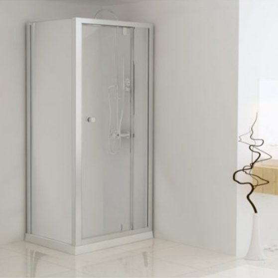 Szögletes 70x90 cm sarokkabin zuhanytálcával