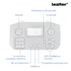 Etetőhajó V6 GPS 3 tartályos hátra és oldalkidobós nightlight
