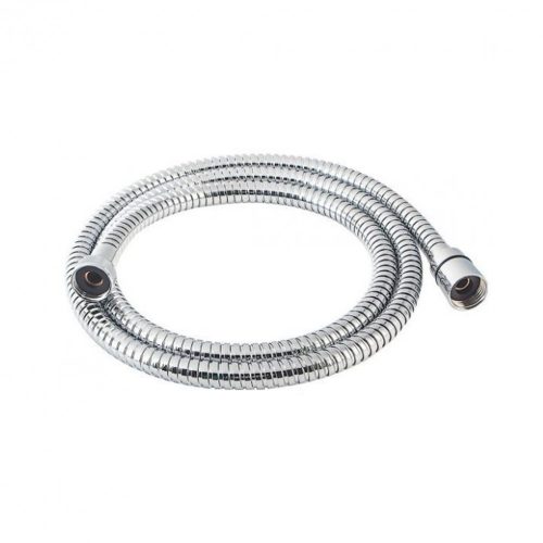 Csavarodásmentes zuhanycső, kónuszos anyával, L-150 cm, króm