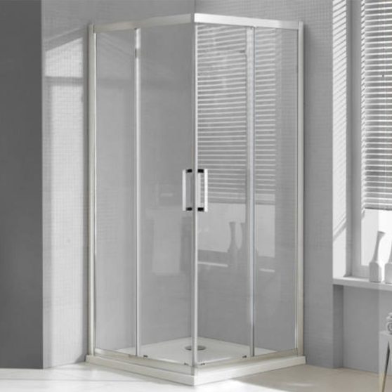 Apollo 90x90 cm szögletes zuhanykabin zuhanytálca nélkül Easy clean bevonattal