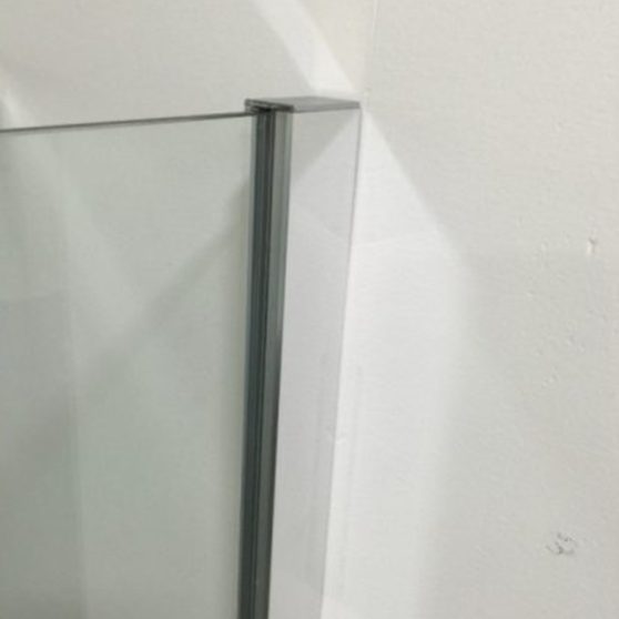 Quadrum szögletes egy nyílóajtós zuhanykabin Easy clean bevonattal zuhanytálca nélkül