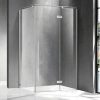 Sorrento Plus 90x140 szögletes zuhanykabin jobbos Easy clean bevonattal