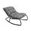 Zen kerti hintaszék szürke