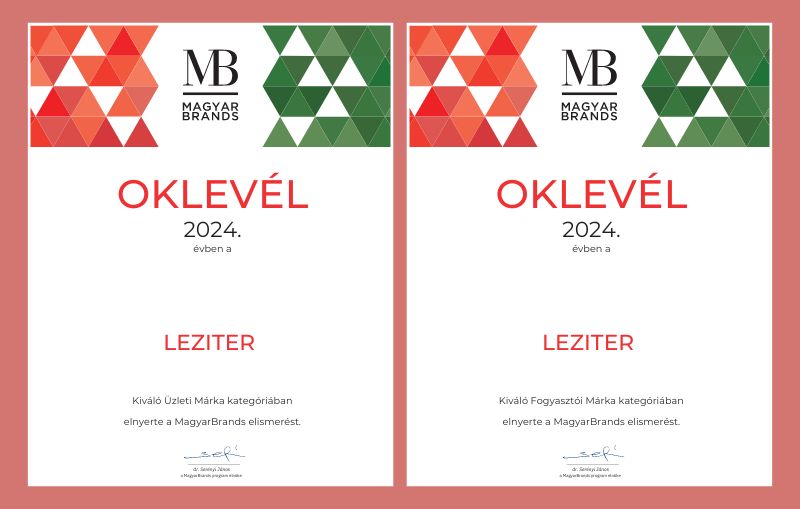 Kiemelkedő teljesítmény a magyar lakberendezési piacon – újra MagyarBrands díjas a Leziter Kft.